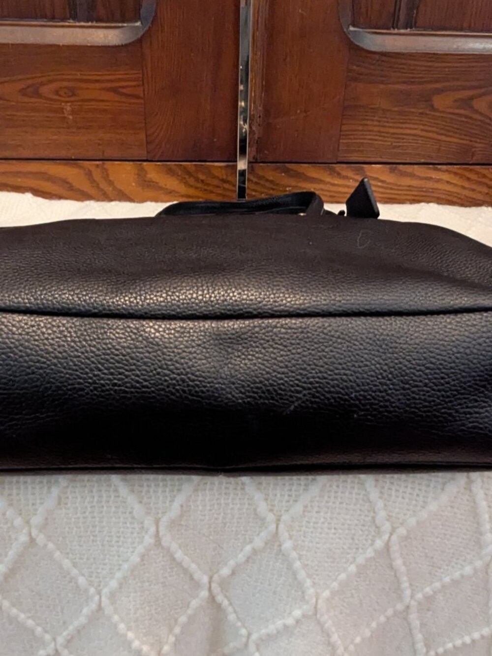 Coach Prairie Chain Satchel EUC Black Pebble Quiet Luxury Old Money Convertible - Picture 7 of 16